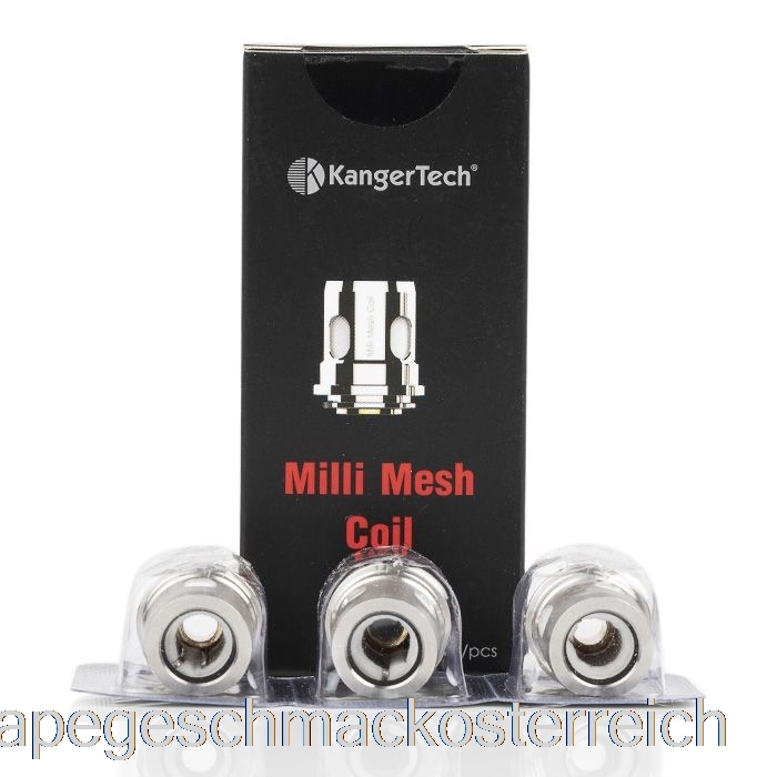 Kanger Milli Mesh Ersatzspulen 0,15 Ohm Mesh Spulen Vape Geschmack